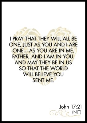 John 17_21 Poster