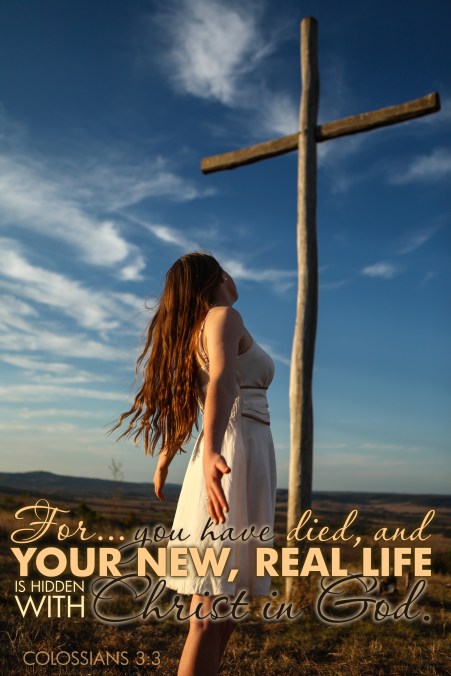 Colossians 3-3 Poster. New Real Life