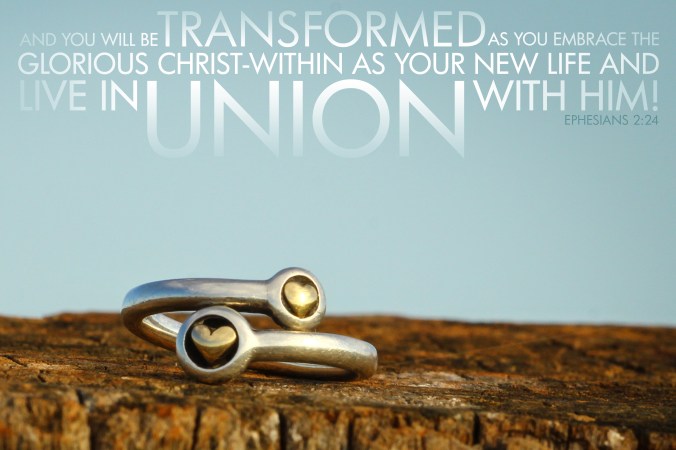 Ephesians 2-24 Poster. Union With Him Ring