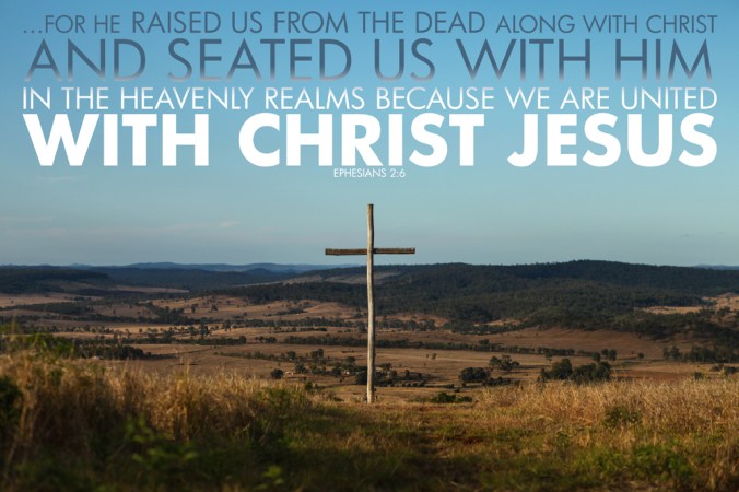 Ephesians 2-6 Poster. Seated in Heavenly Places