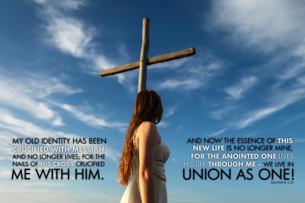 Galatians 2-20 Poster. Live in Union as One