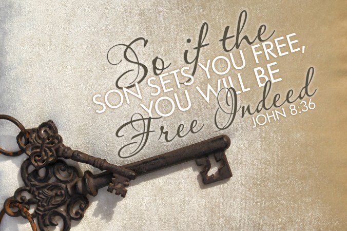 John 8-36 Poster. Free Indeed